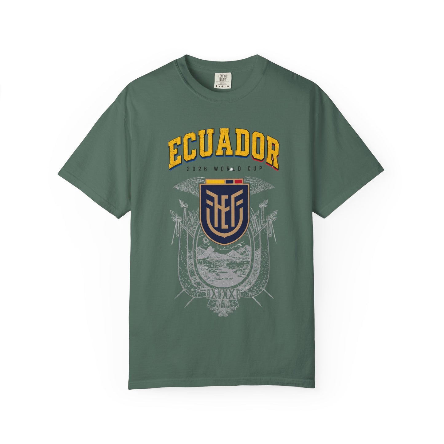 ECUADOR Unisex Garment-Dyed T-shirt