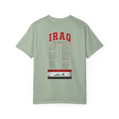 IRAQ Unisex Garment-Dyed T-shirt