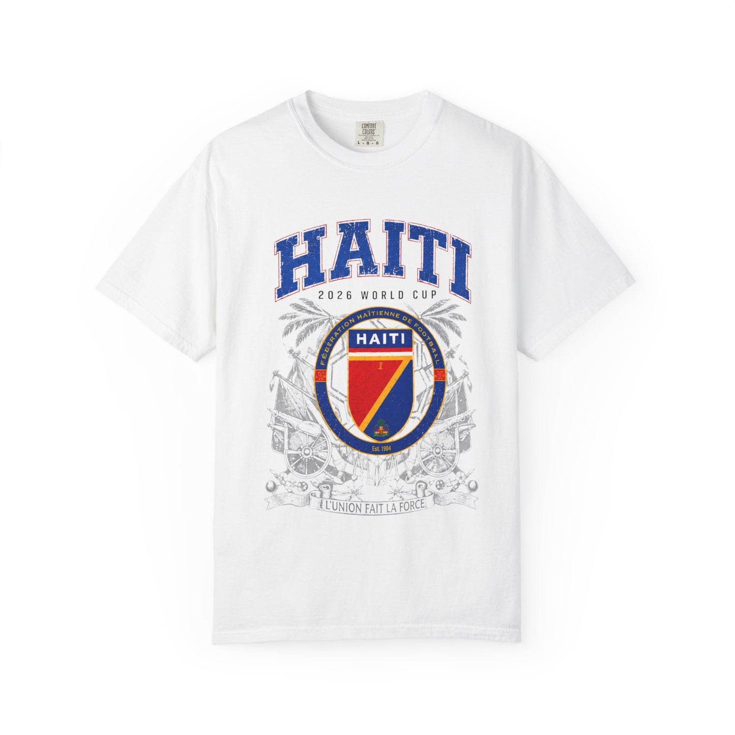 HAITI Unisex Garment-Dyed T-shirt