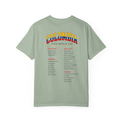 FIFA COLOMBIA Unisex Garment-Dyed T-shirt