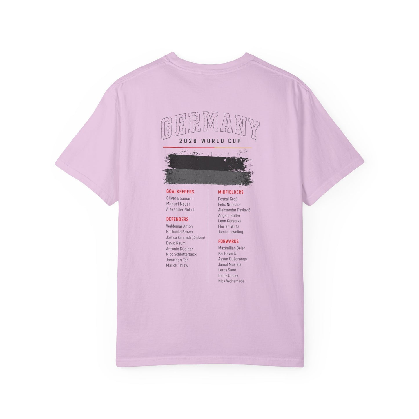 Germany Unisex Garment-Dyed T-shirt