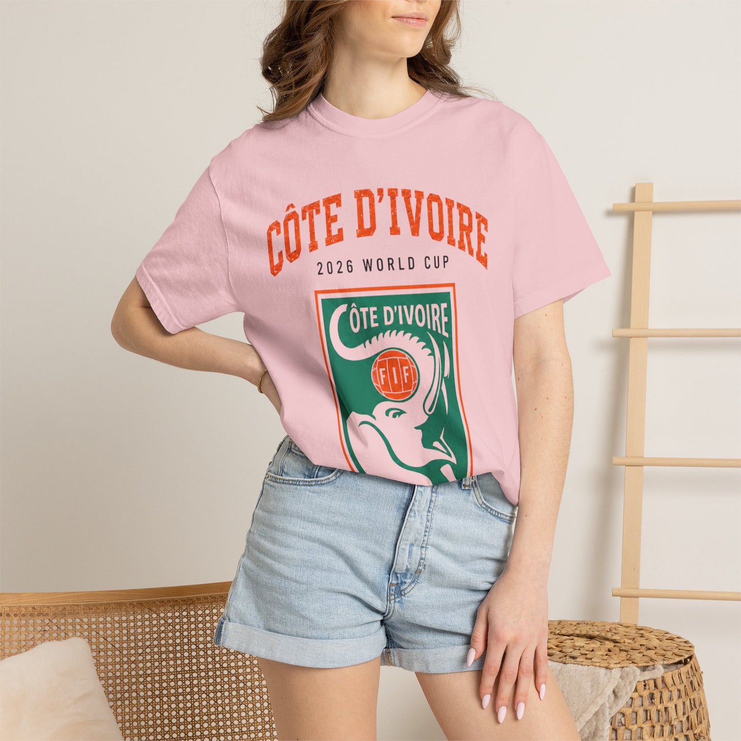 COTE D'IVOIRE Unisex Garment-Dyed T-shirt