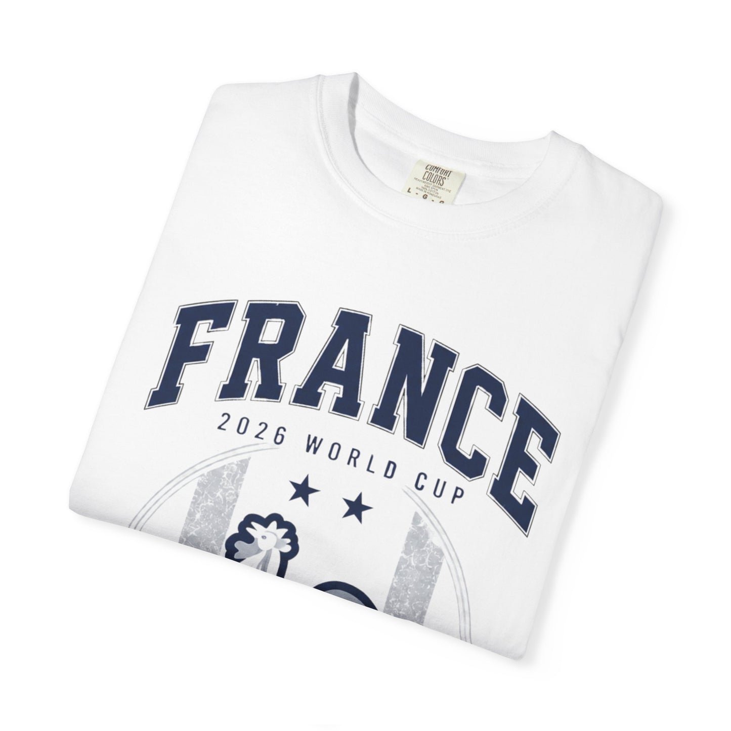 France Unisex Garment-Dyed T-shirt