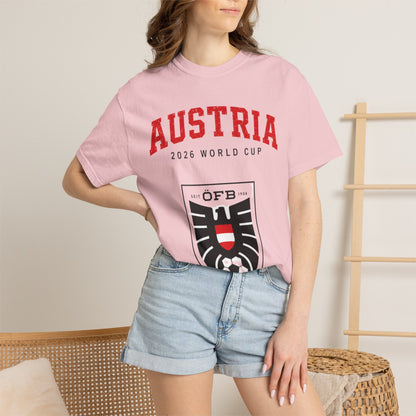 AUSTRIA Unisex Garment-Dyed T-shirt