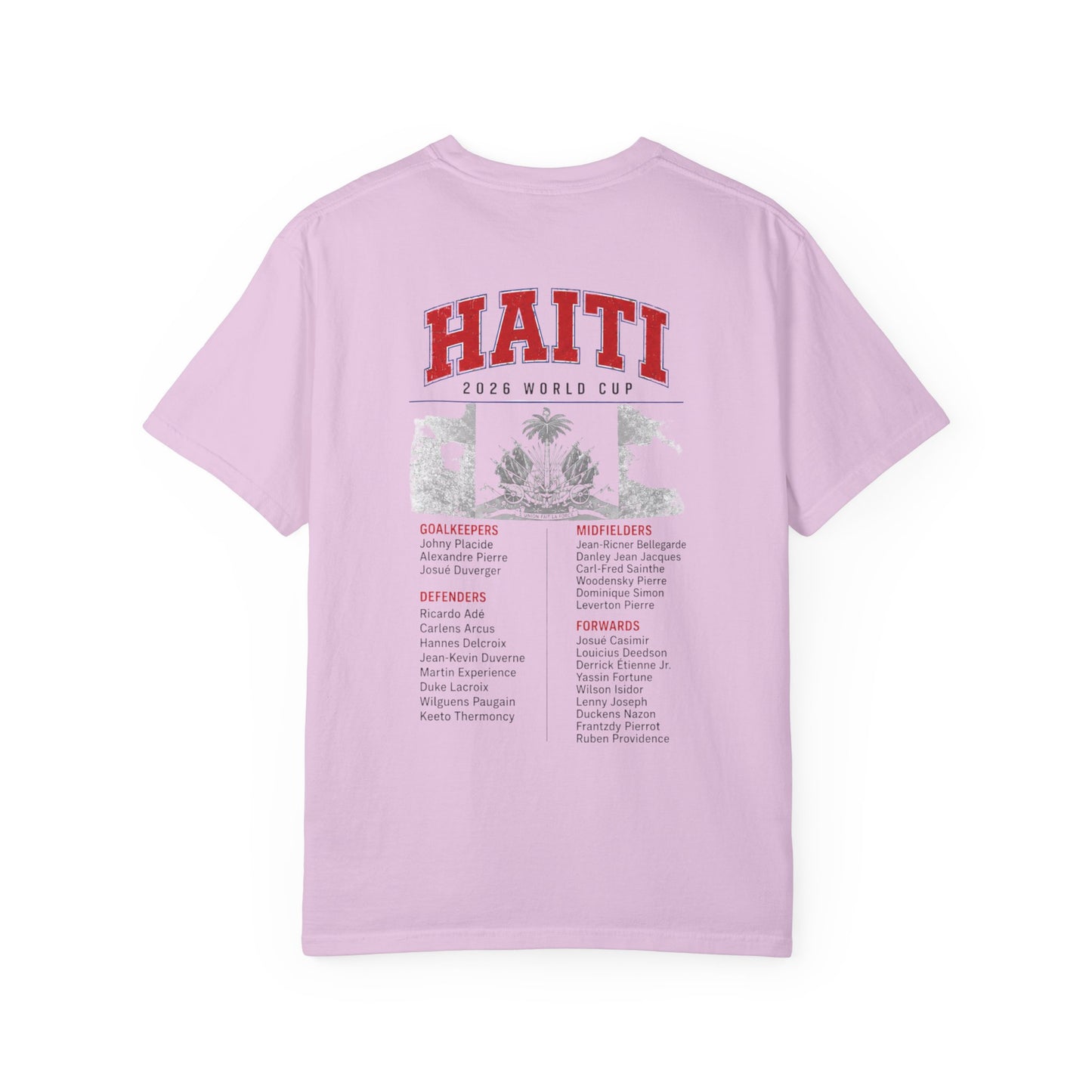HAITI Unisex Garment-Dyed T-shirt