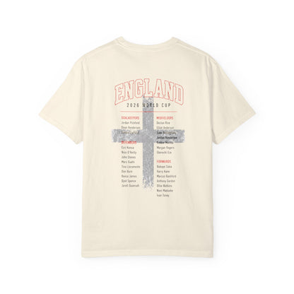 ENGLAND Unisex Garment-Dyed T-shirt