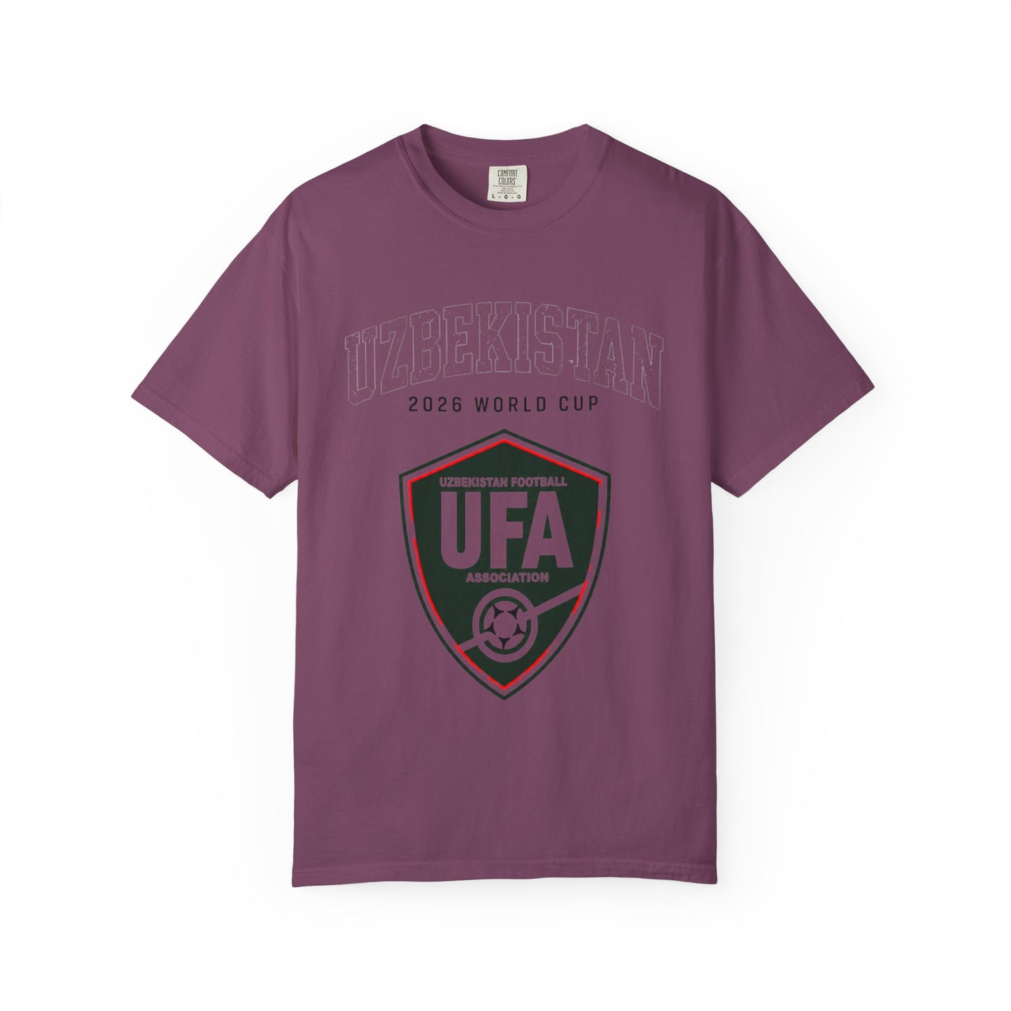 UZBEKISTAN Unisex Garment-Dyed T-shirt