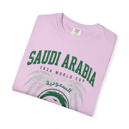 SAUDI ARABIA Unisex Garment-Dyed T-shirt
