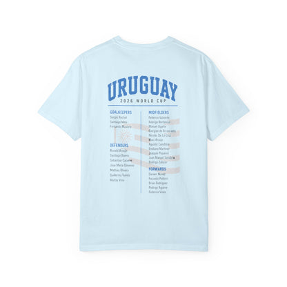 Uruguay Unisex Garment-Dyed T-shirt