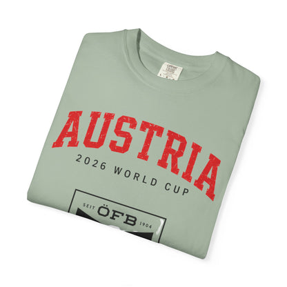 AUSTRIA Unisex Garment-Dyed T-shirt