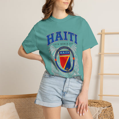 HAITI Unisex Garment-Dyed T-shirt