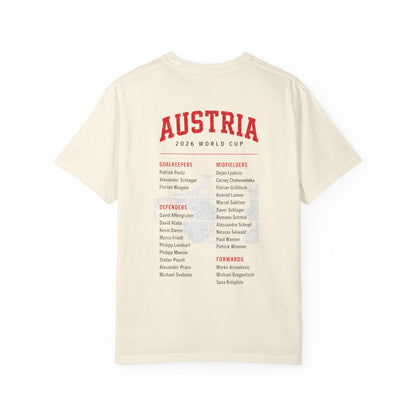 AUSTRIA Unisex Garment-Dyed T-shirt