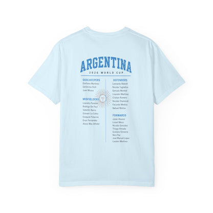 FIFA ARGENTINA Unisex Garment-Dyed T-shirt