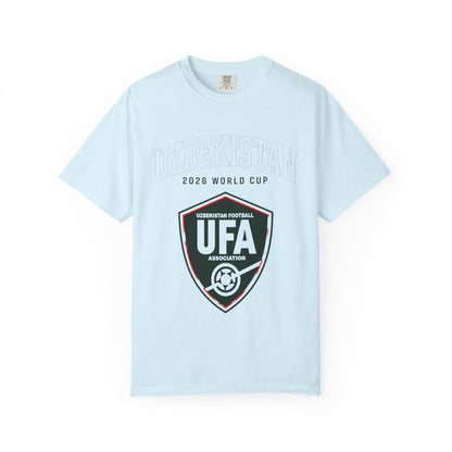 UZBEKISTAN Unisex Garment-Dyed T-shirt