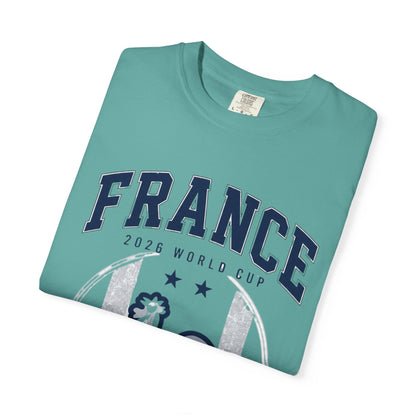 France Unisex Garment-Dyed T-shirt