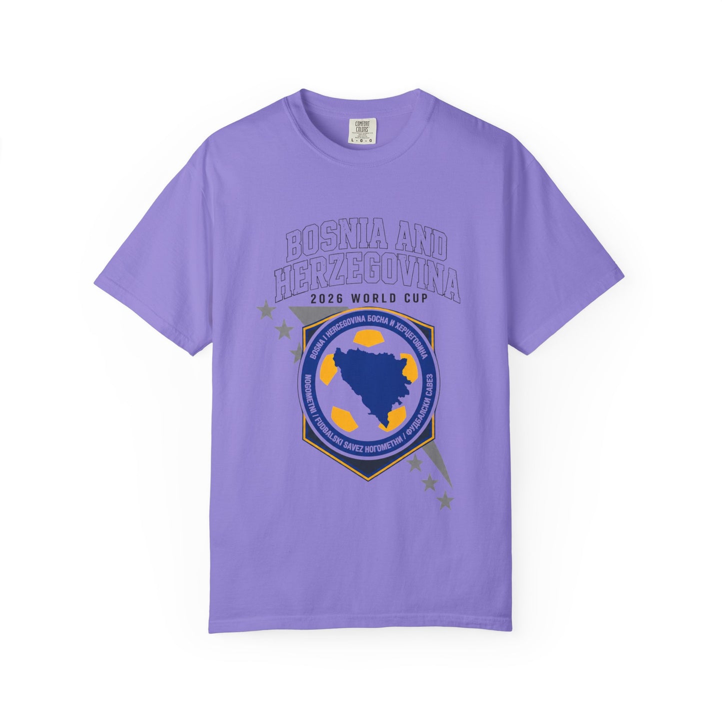 BOSNIA AND HERZEGOVINA Unisex Garment-Dyed T-shirt