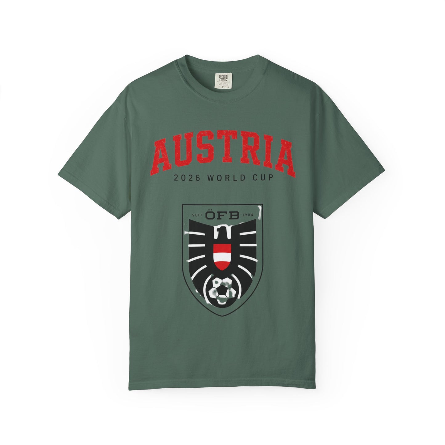 AUSTRIA Unisex Garment-Dyed T-shirt