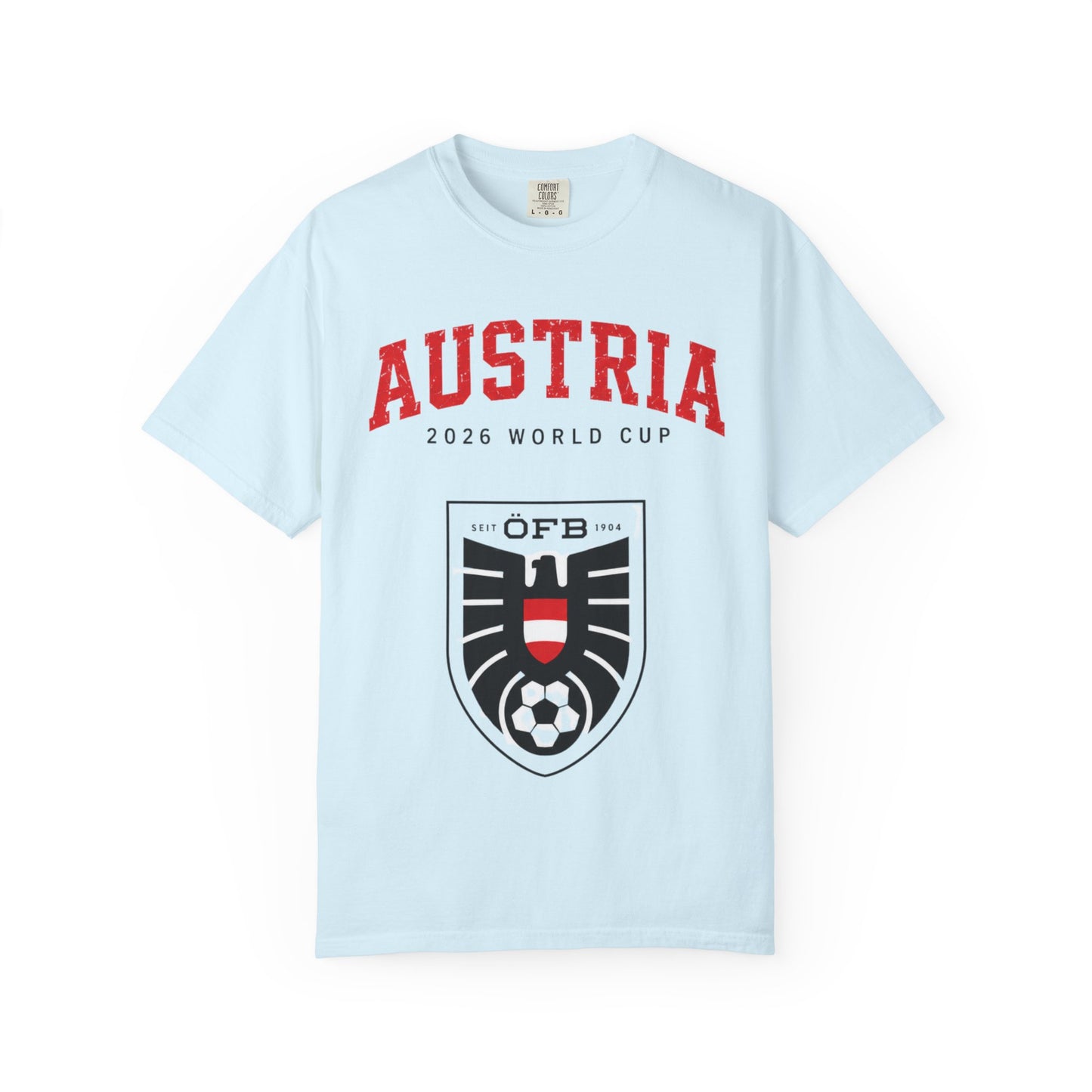 AUSTRIA Unisex Garment-Dyed T-shirt