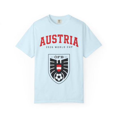 AUSTRIA Unisex Garment-Dyed T-shirt