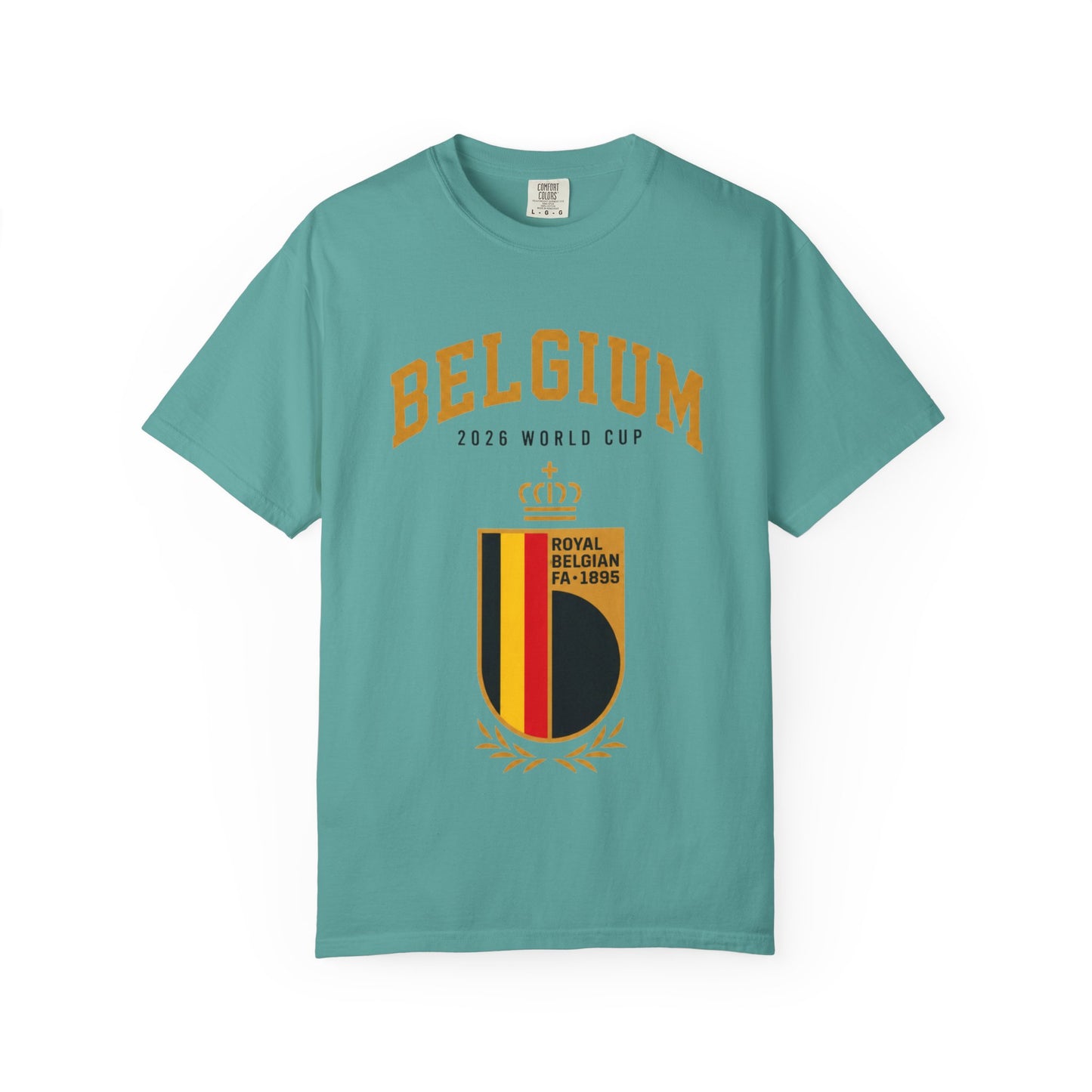 Belgium Unisex Garment-Dyed T-shirt
