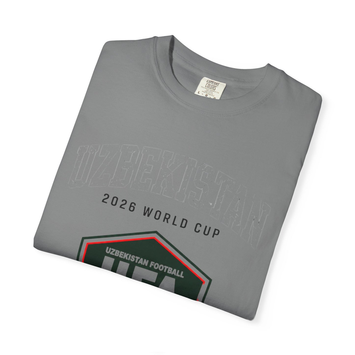 UZBEKISTAN Unisex Garment-Dyed T-shirt