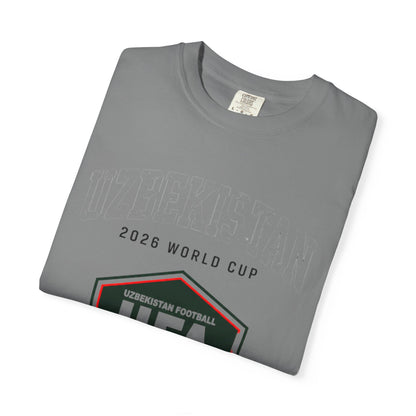 UZBEKISTAN Unisex Garment-Dyed T-shirt