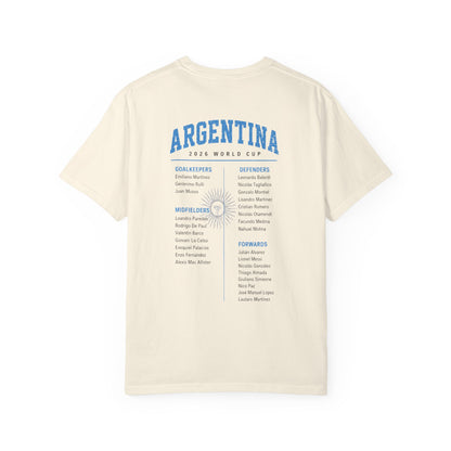 FIFA ARGENTINA Unisex Garment-Dyed T-shirt