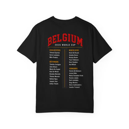 Belgium Unisex Garment-Dyed T-shirt