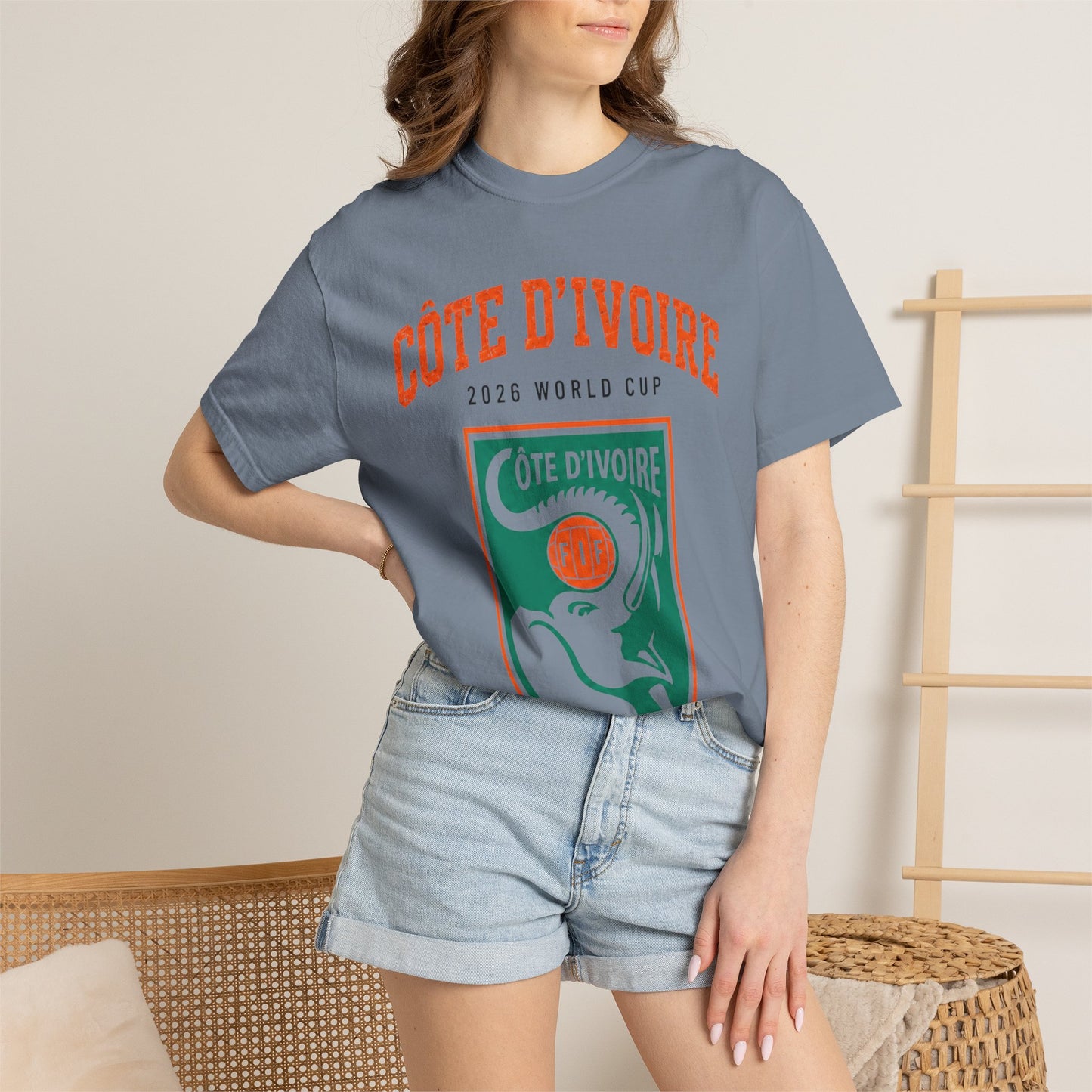 COTE D'IVOIRE Unisex Garment-Dyed T-shirt