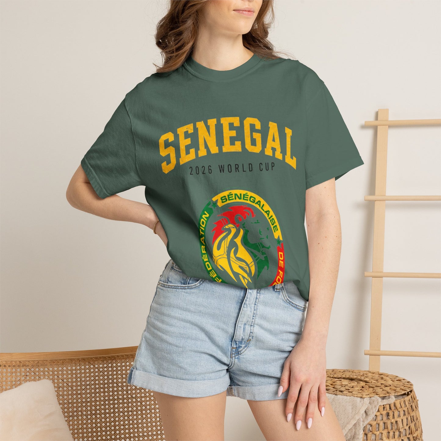 SENEGAL Unisex Garment-Dyed T-shirt