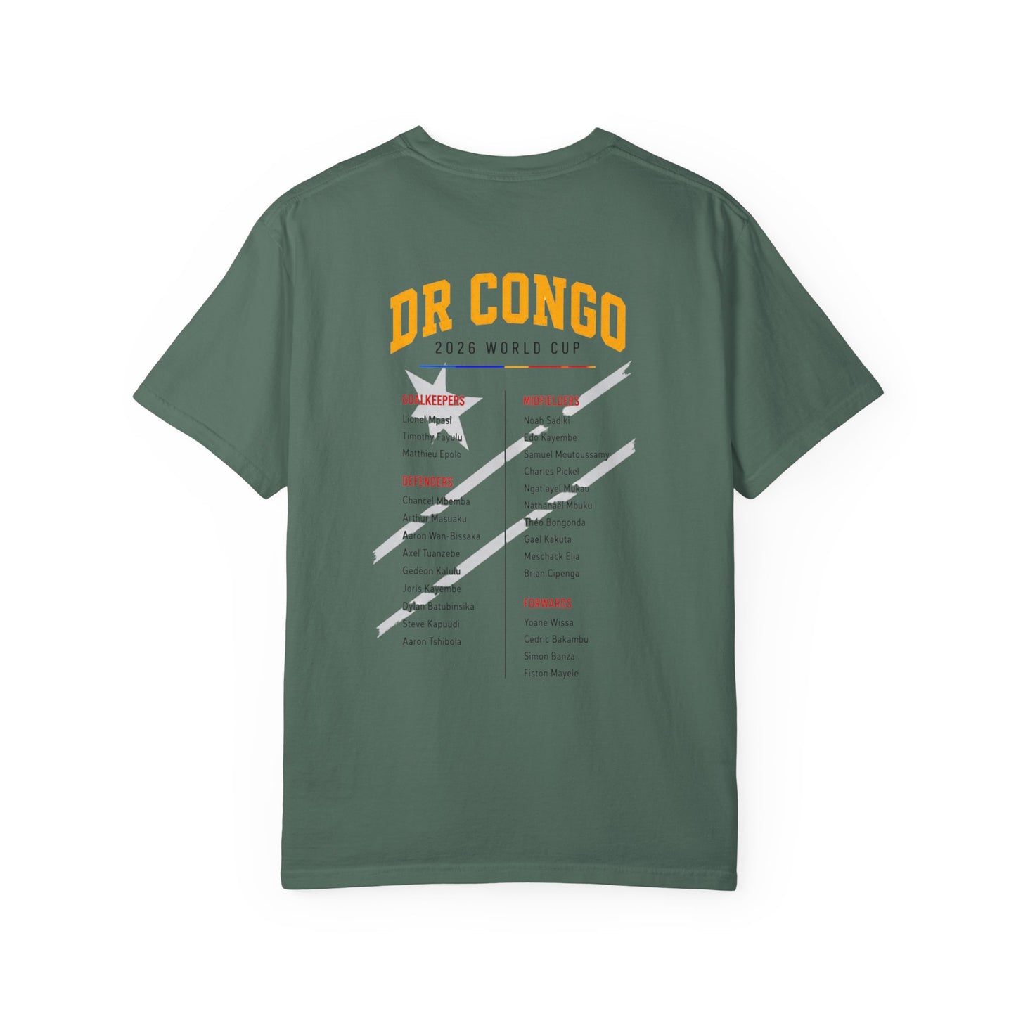 CONGO DR Unisex Garment-Dyed T-shirt