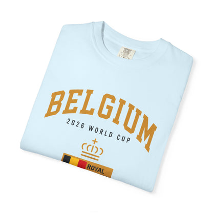 Belgium Unisex Garment-Dyed T-shirt
