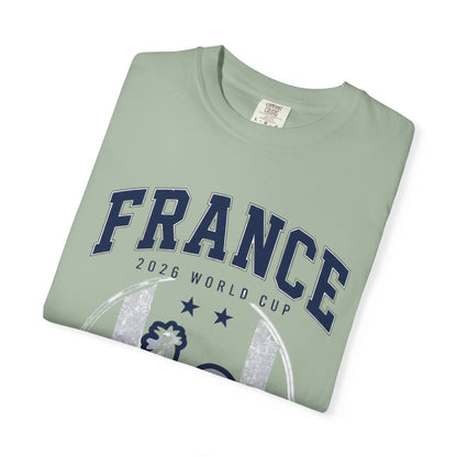 France Unisex Garment-Dyed T-shirt