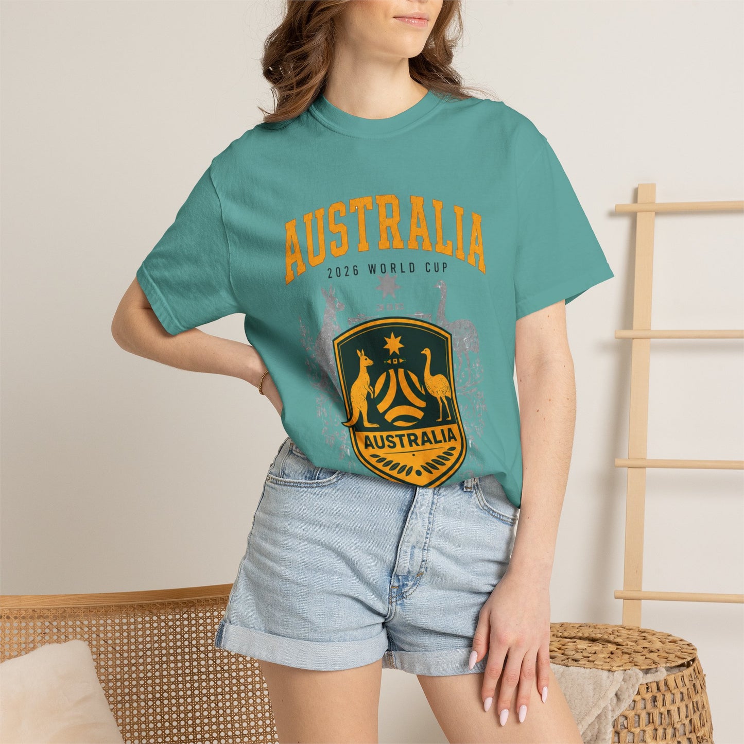 AUSTRALIA FIFA Unisex Garment-Dyed T-shirt