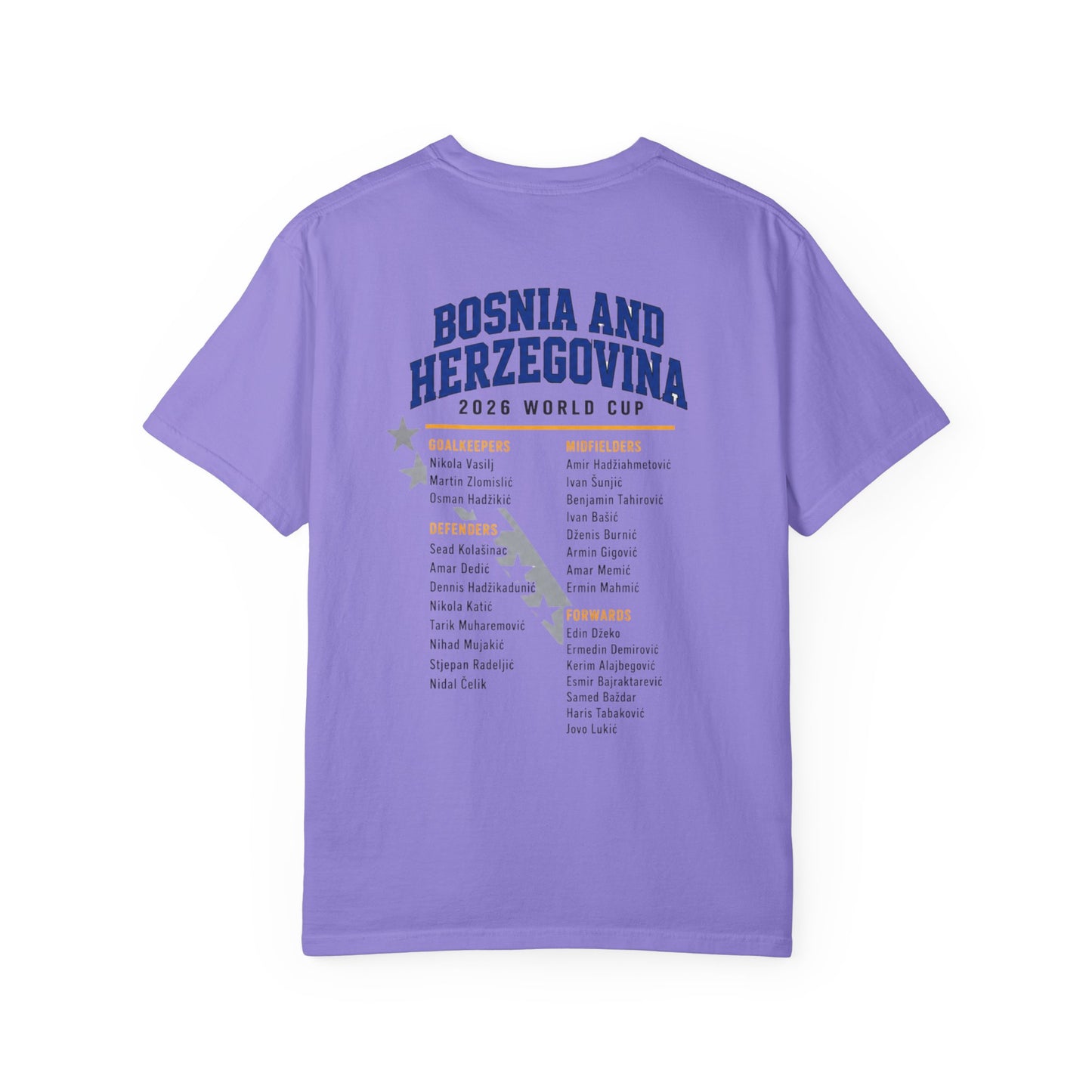 BOSNIA AND HERZEGOVINA Unisex Garment-Dyed T-shirt