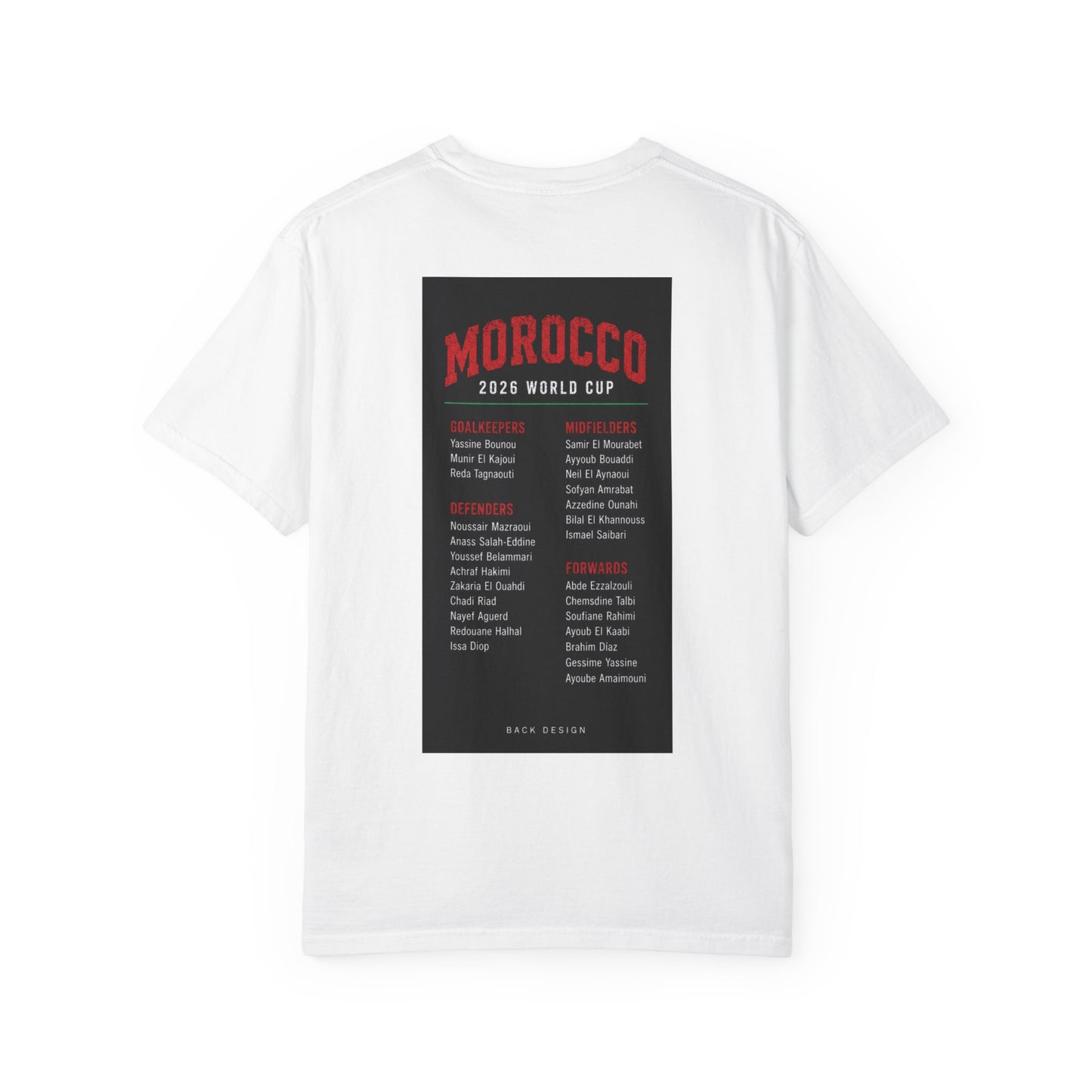 MOROCCO Unisex Garment-Dyed T-shirt