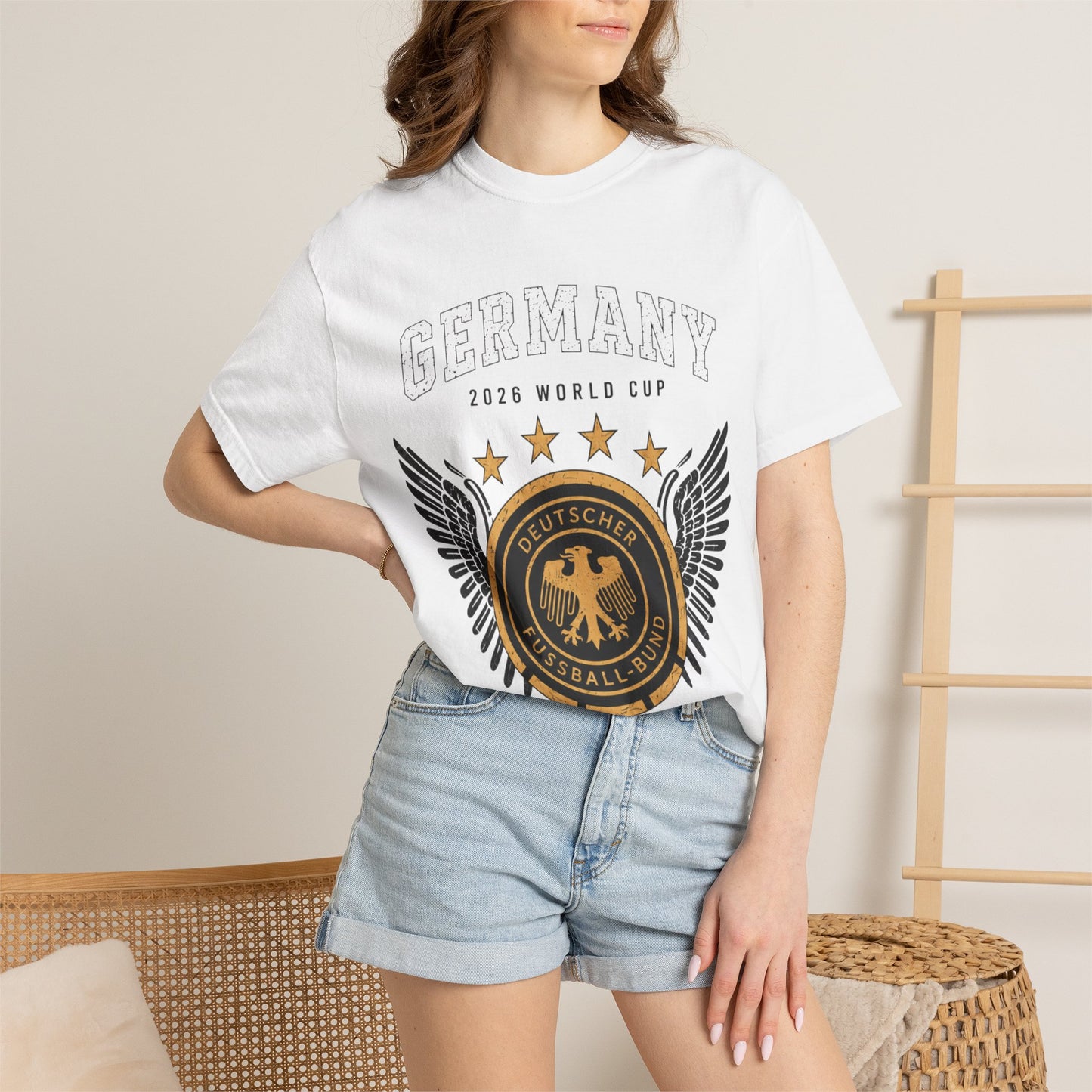 Germany Unisex Garment-Dyed T-shirt