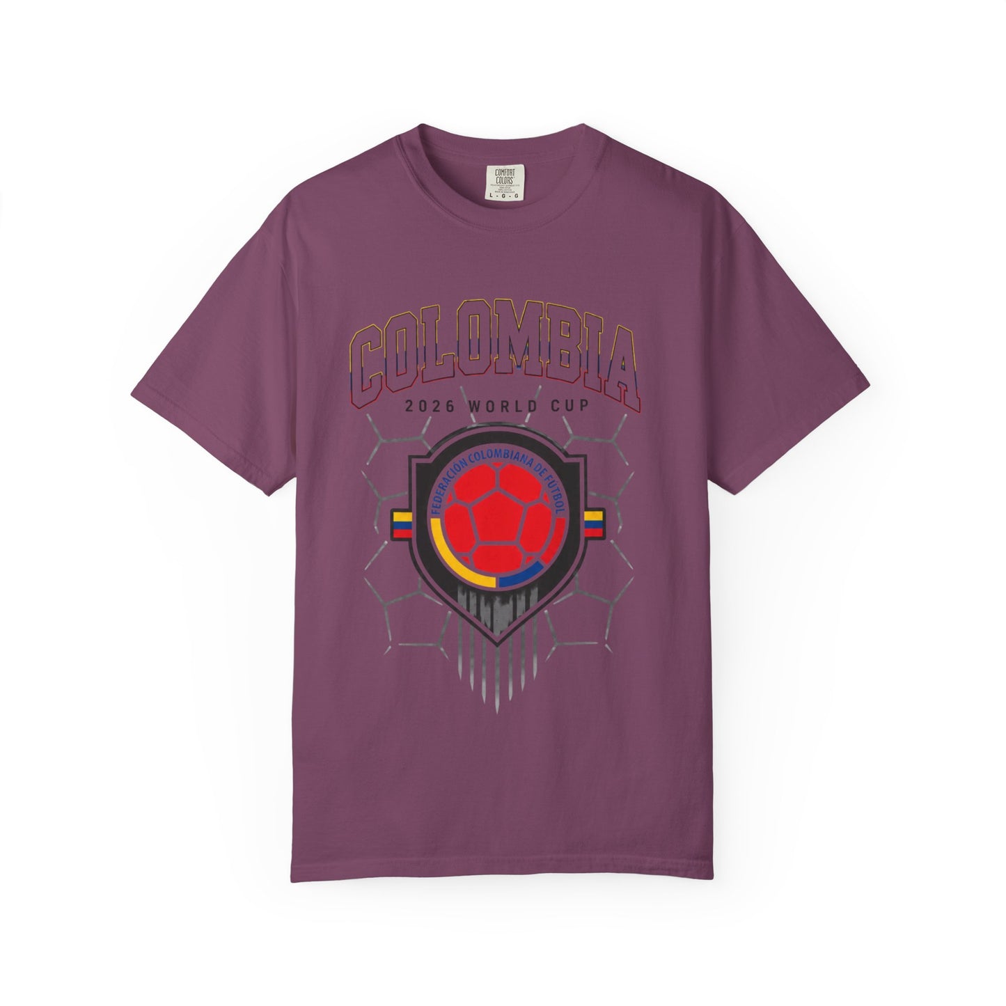 FIFA COLOMBIA Unisex Garment-Dyed T-shirt