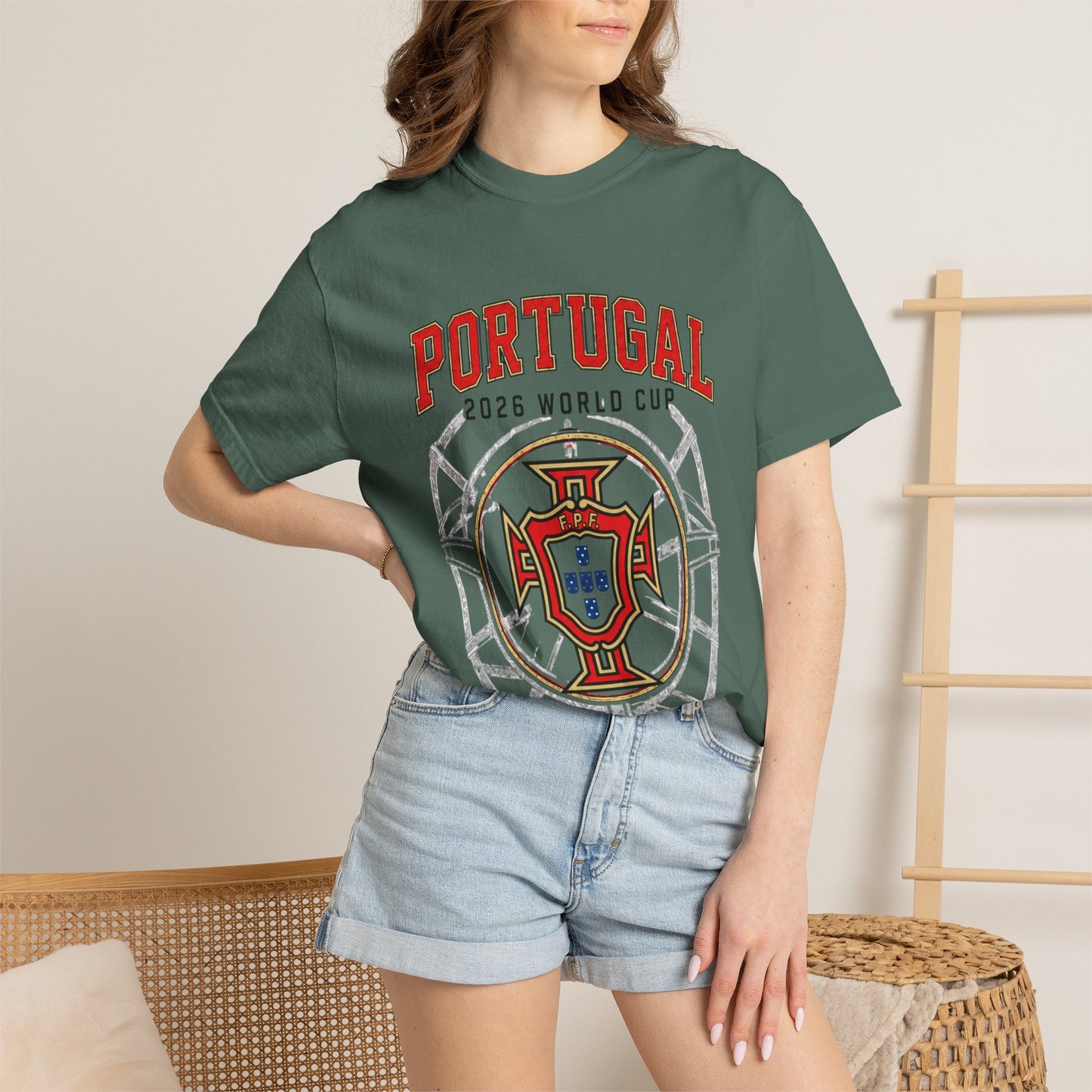PORTUGAL Unisex Garment-Dyed T-shirt