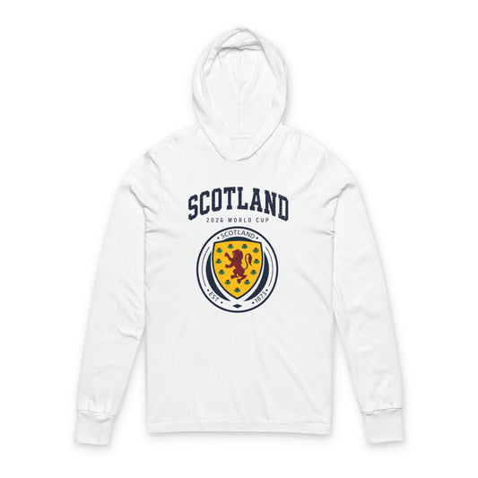 SCOTLAND Hoodie Tee — Lightweight Hooded Long-Sleeve Shirt