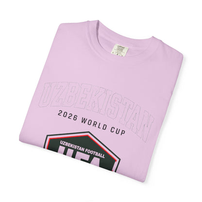 UZBEKISTAN Unisex Garment-Dyed T-shirt