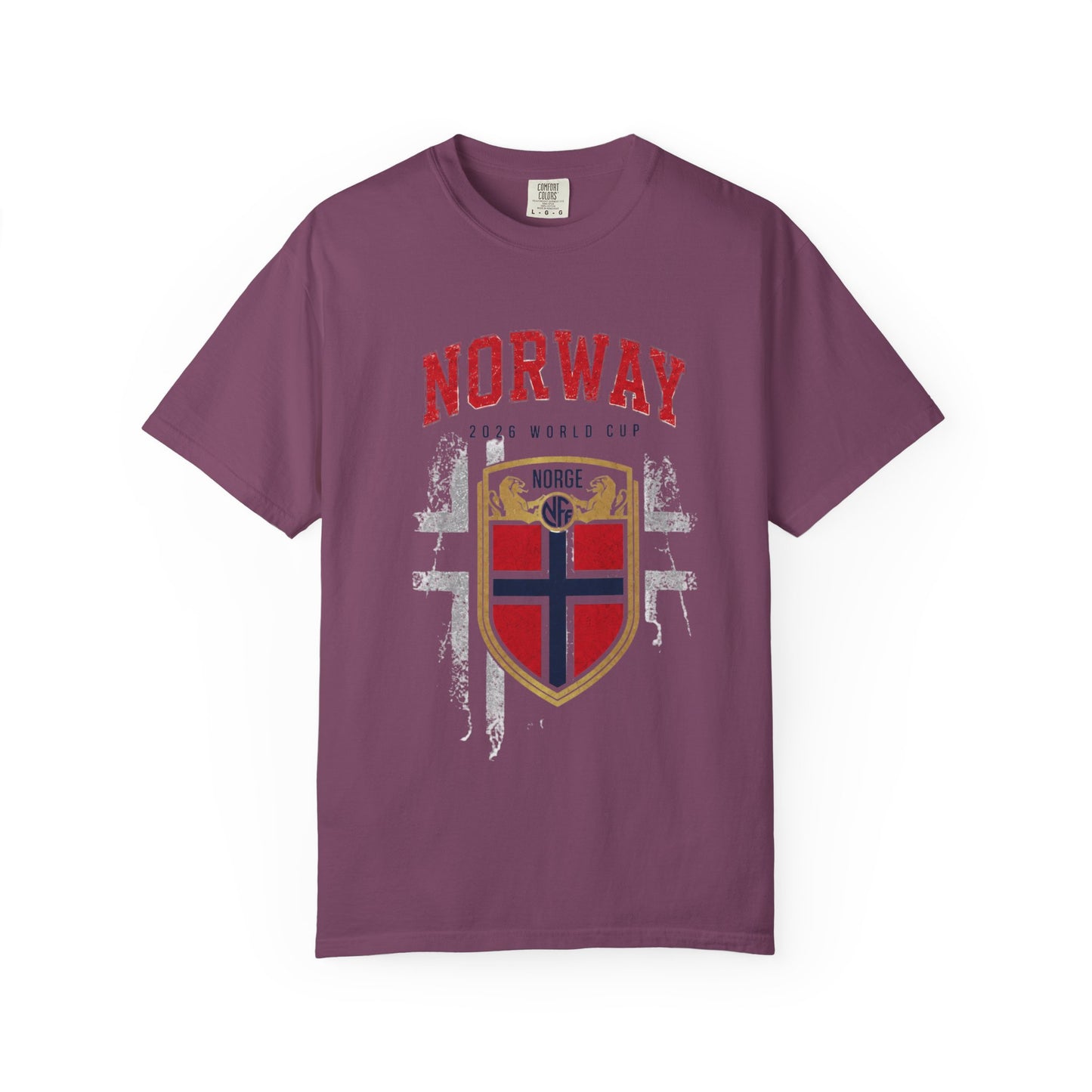 FIFA NORWAY Unisex Garment-Dyed T-shirt