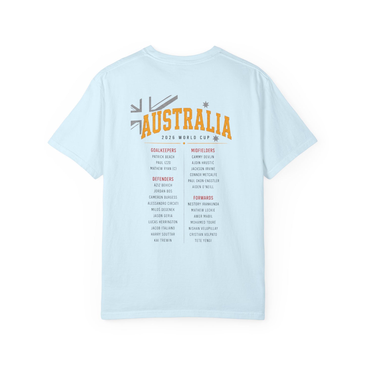 AUSTRALIA FIFA Unisex Garment-Dyed T-shirt