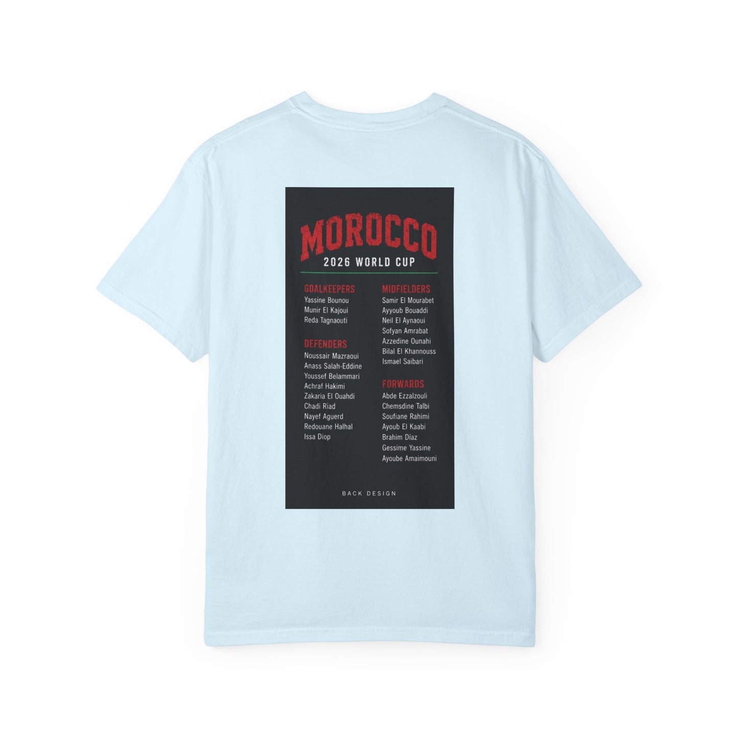 MOROCCO Unisex Garment-Dyed T-shirt