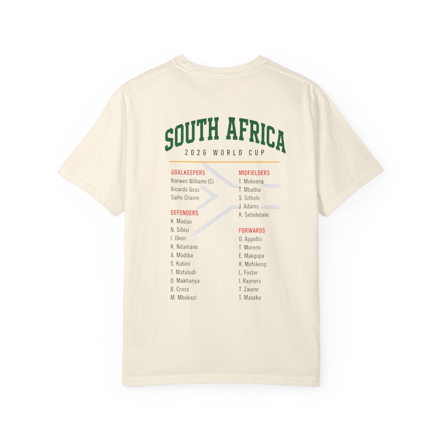 FIFA SOUTH AFRICA Unisex Garment-Dyed T-shirt