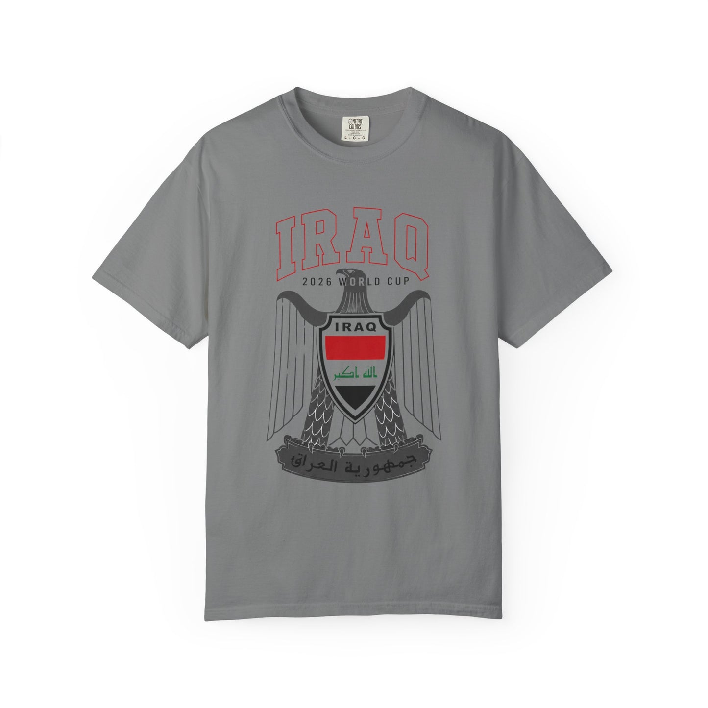 IRAQ Unisex Garment-Dyed T-shirt