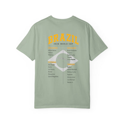 BRAZIL Unisex Garment-Dyed T-shirt