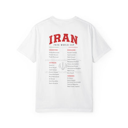 FIFA IRAN Unisex Garment-Dyed T-shirt