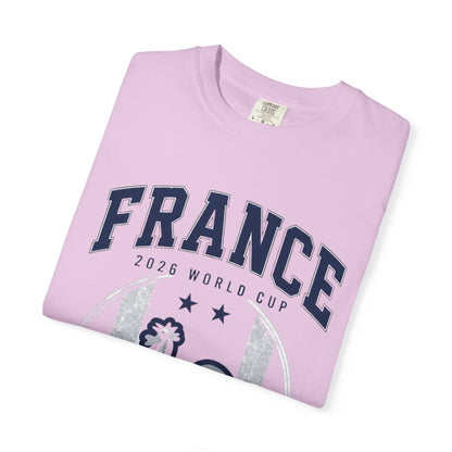 France Unisex Garment-Dyed T-shirt