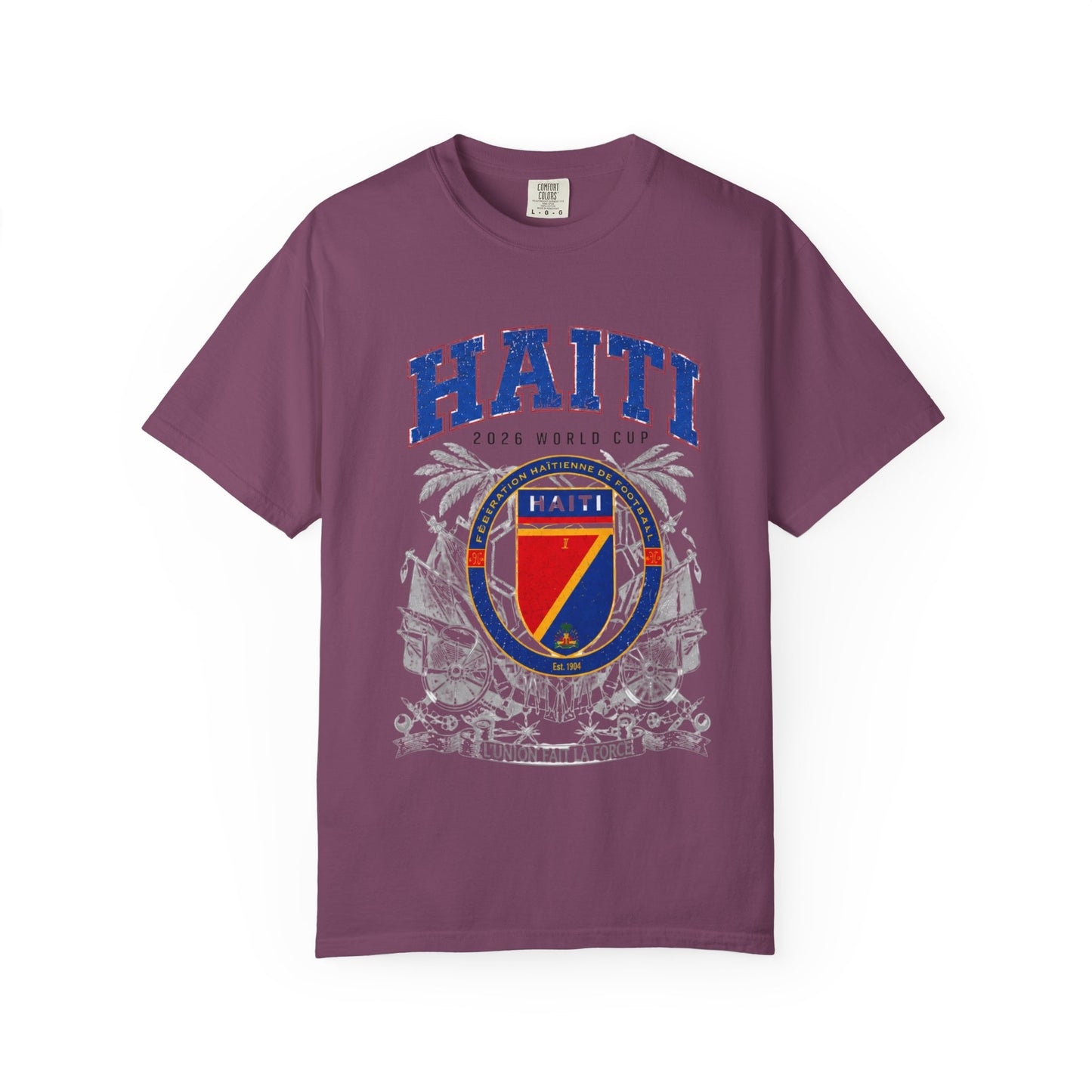 HAITI Unisex Garment-Dyed T-shirt